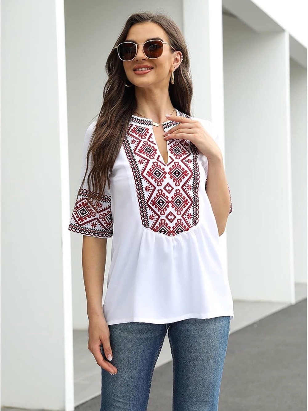 Embroidered Women’s Blouse